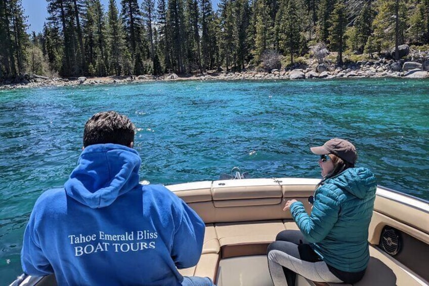 Private Yacht Class Boat Tour on Lake Tahoe