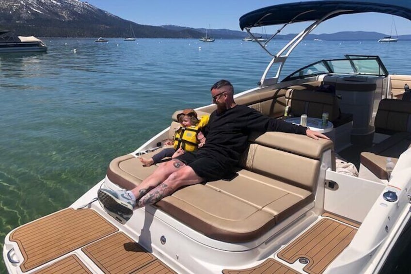 Private Yacht Class Boat Tour on Lake Tahoe