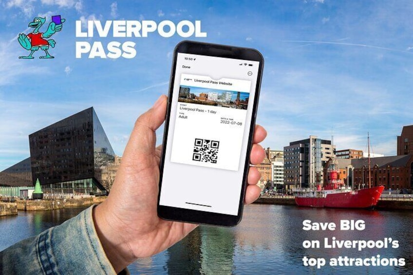 The Liverpool Pass®: All top attractions inc. Hop-On Hop-Off Bus Tour | 2-Days