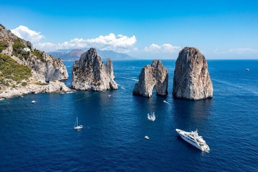 Small Group Tour of Capri, Anacapri and Blue Grotto From Naples