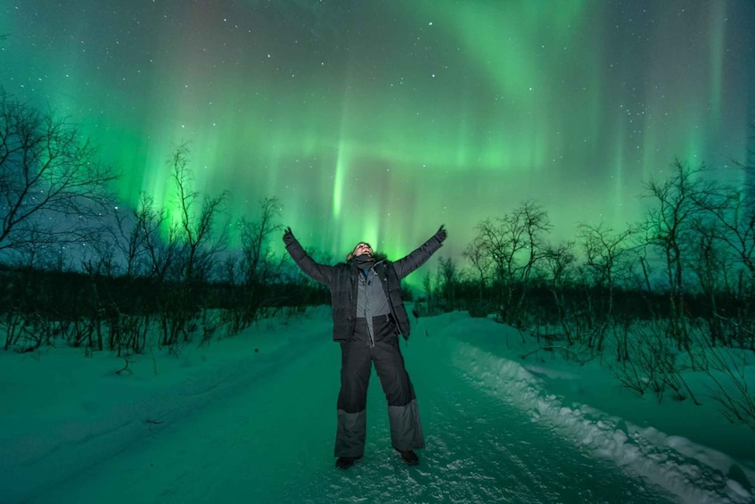 Picture 1 for Activity Tromsø: Northern Lights Hunt with Photos and Hot Food