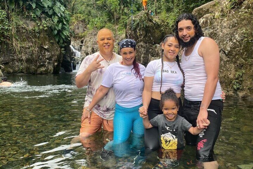 Fun Natural Waterslides Experience in El Yunque 