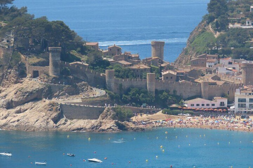 Costa Brava Kayak and Snorkel Tour, Food experience and a visit to Tossa de Mar