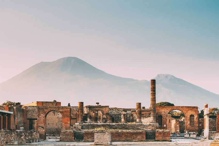 Semi-Private Pompeii & Positano with Limoncello Tasting day trip from Rome