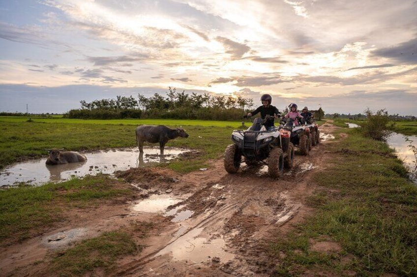 Quad Bike Ride Explore Local Villages