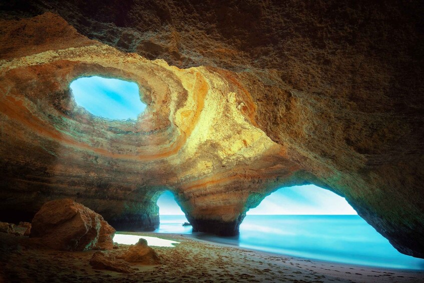 Picture 1 for Activity Armação de Pêra: Guided Boat Tour of Benagil's 15 Best Caves