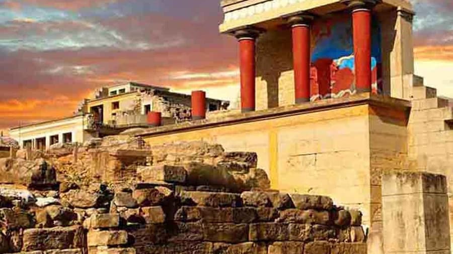 Knossos Palace guided tour - Heraklion City tour + market