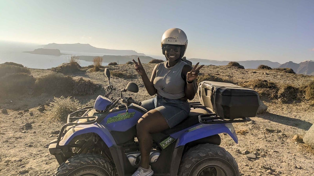 Picture 6 for Activity Santorini: ATV Quad Bike Tour with Lunch