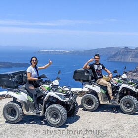 Santorini: ATV Quad Bike Tour with Lunch