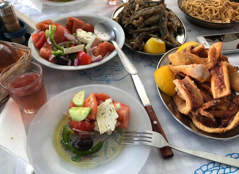 Picture 1 for Activity Santorini: ATV Quad Bike Tour with Seafood Lunch