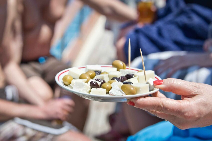 Picture 11 for Activity Santorini: Sunset Walking Tour with Local Food and Drinks