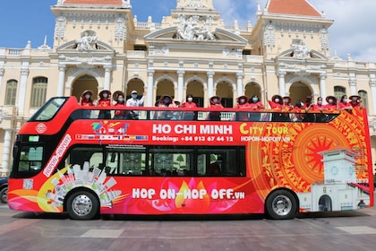 Ho Chi Minh-staden: Sightseeing med panoramabuss i staden