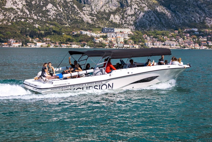 Picture 14 for Activity Kotor: Scenic Boat Trip with Church, Blue Cave, & Beach Stop