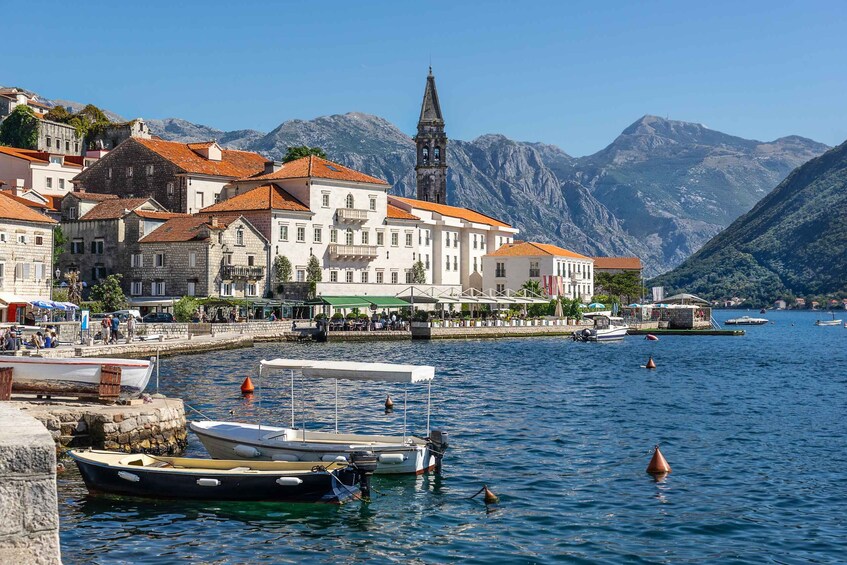 Picture 13 for Activity Kotor: Scenic Boat Trip with Church, Blue Cave, & Beach Stop