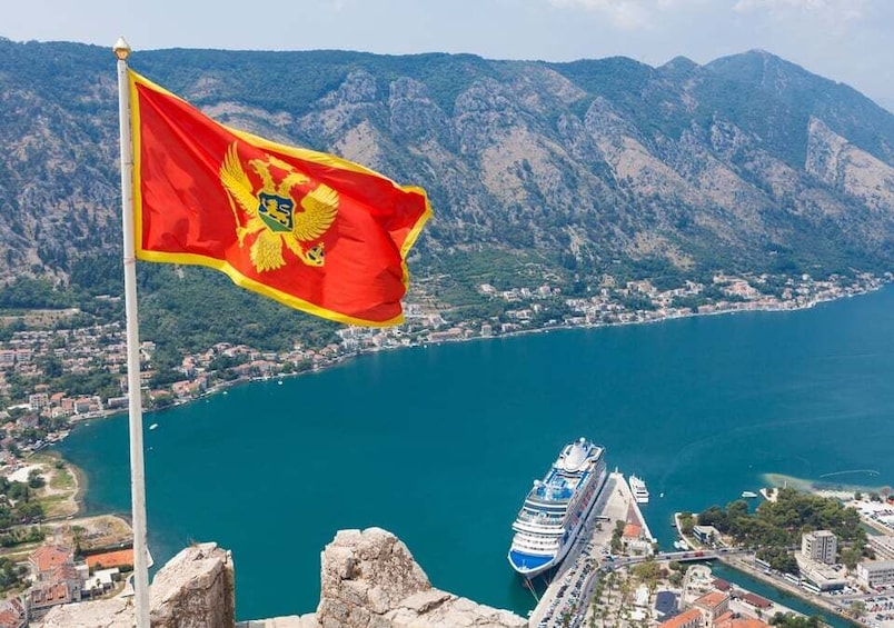 Picture 12 for Activity Kotor: Scenic Boat Trip with Church, Blue Cave, & Beach Stop