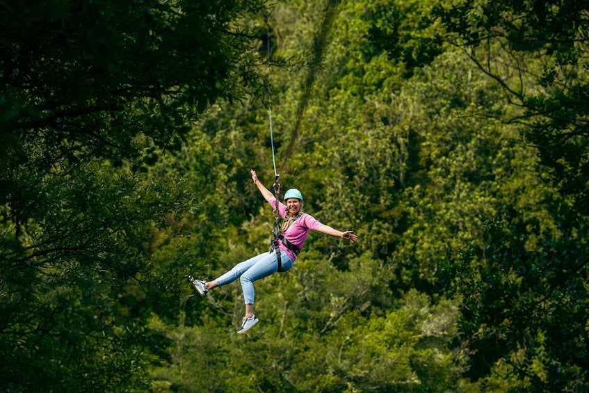 Picture 1 for Activity Okere Falls: Zipline over Waterfalls Experience