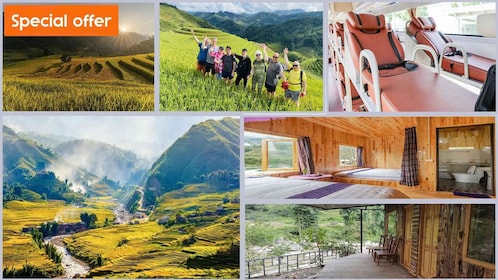 2-dages Sapa Adventure med lange trekkingture - overnatning på hotel