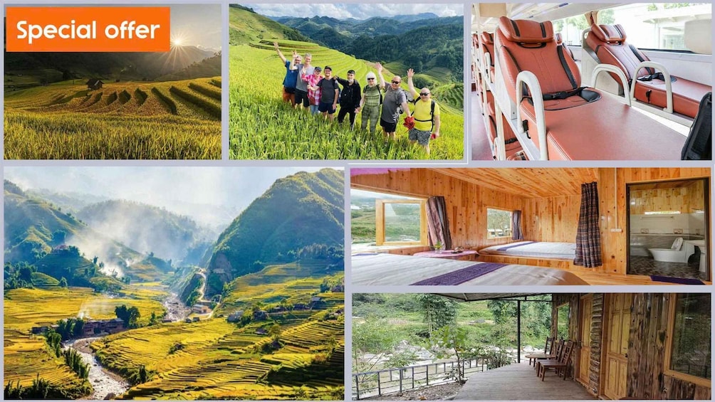 2-Day Sapa Adventure with long treks - overnight in hotel