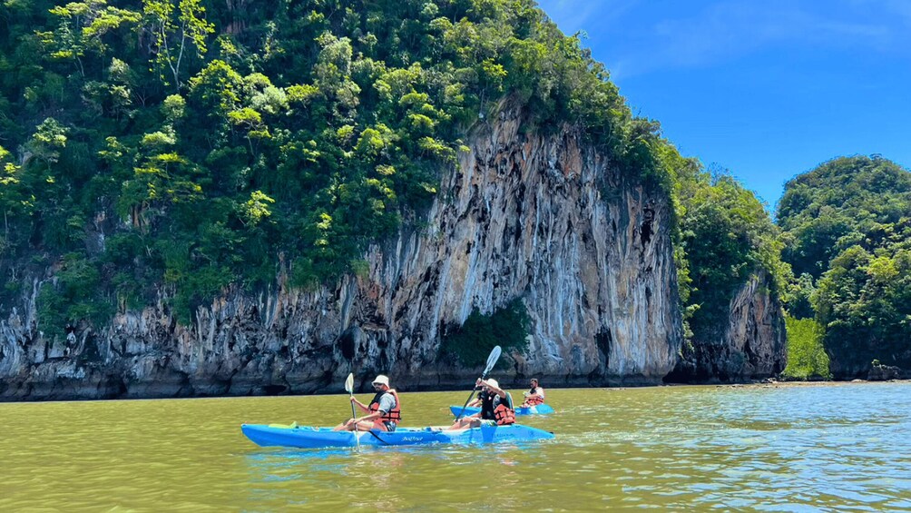 Picture 8 for Activity Krabi: Kayaking Sunset At Ao Thalane Tour with BBQ Dinner