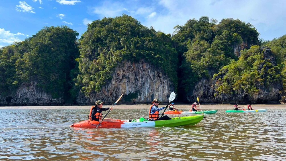 Picture 10 for Activity Krabi: Kayaking Sunset At Ao Thalane Tour with BBQ Dinner