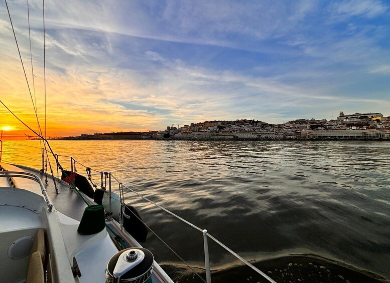 Picture 7 for Activity Lisbon: Private City Boat Tour with Sunset Option