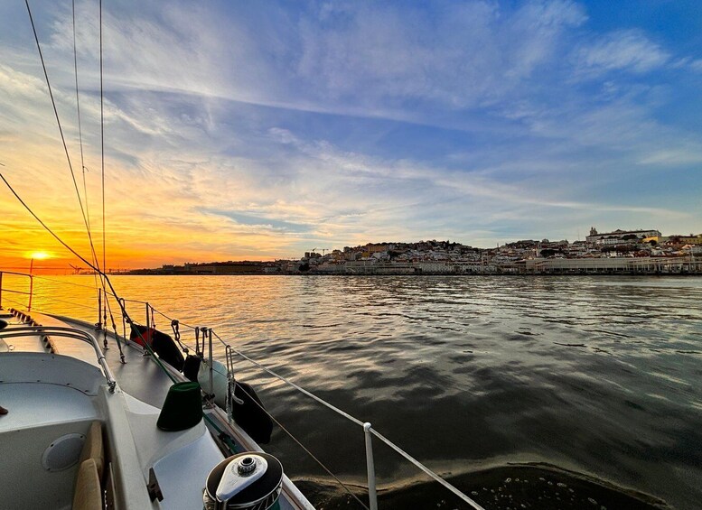 Picture 7 for Activity Lisbon: Private City Boat Tour with Sunset Option