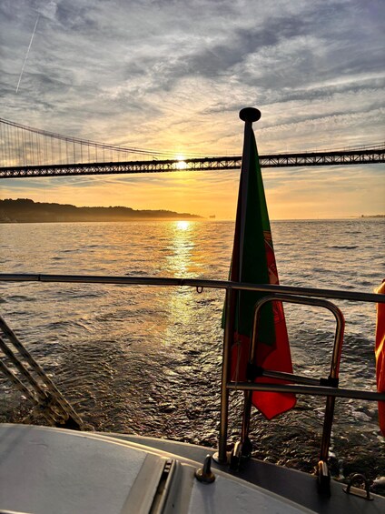 Picture 3 for Activity Lisbon: Private City Boat Tour with Sunset Option