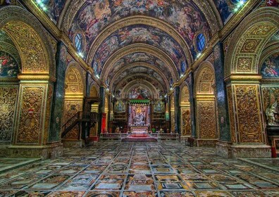 La Valletta: tour guidato a piedi con visita facoltativa della cattedrale