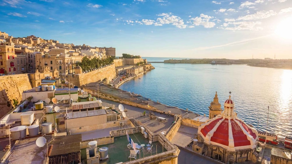 Valletta & Audio-Visual Show With Optional Cathedral Visit