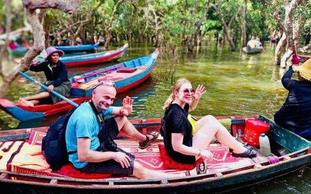 Siem Reap: Kompong Phluk kelluva kylä puolipäiväinen retki