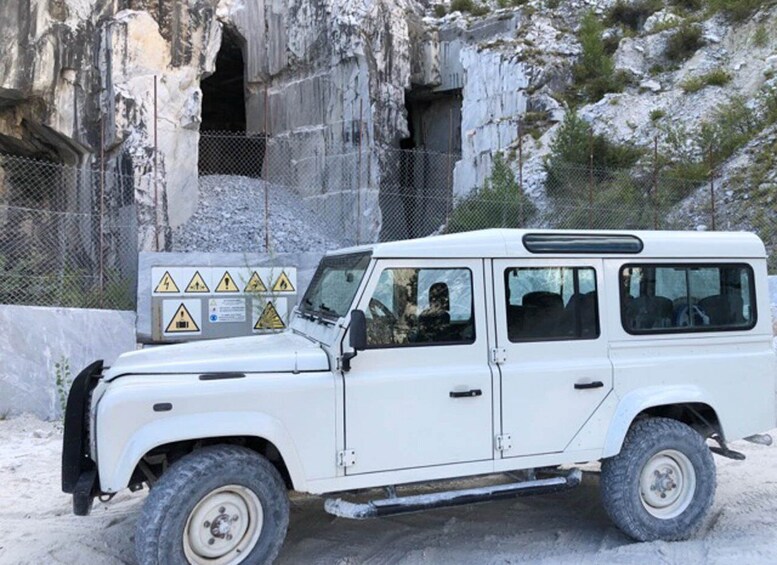 Picture 1 for Activity From Carrara: Marble Quarries Jeep Tour with Lardo Tasting