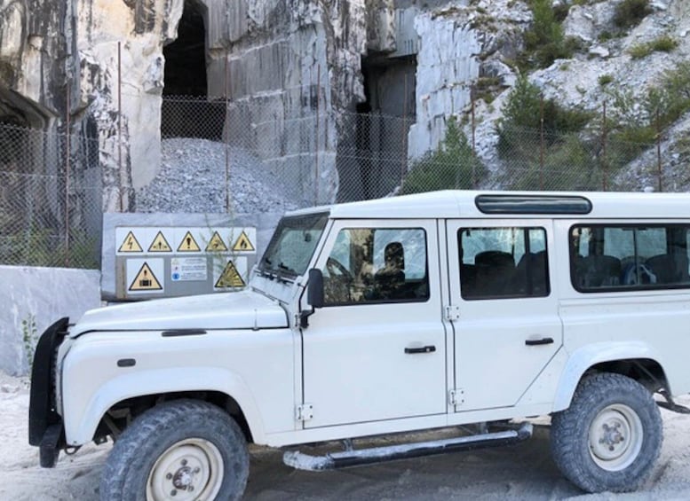 Picture 1 for Activity From Carrara: Marble Quarries Jeep Tour with Lardo Tasting