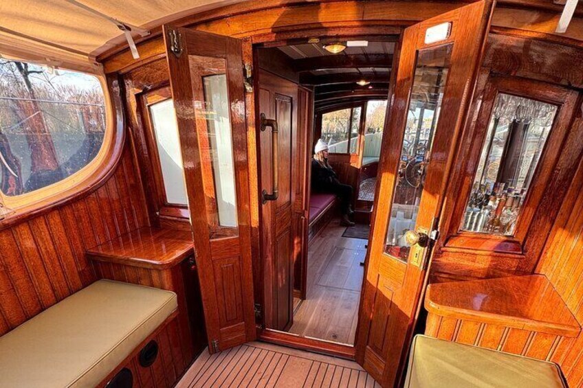 Rear seating area