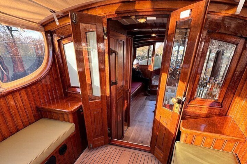 Rear seating area