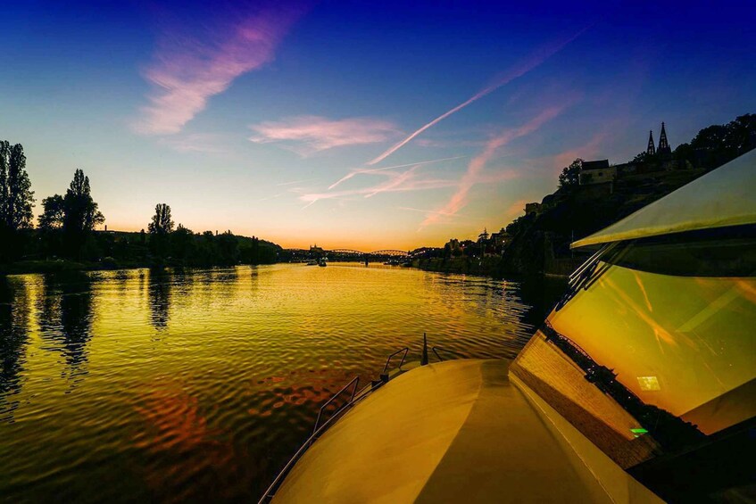 Picture 12 for Activity Prague: Vltava River Night Cruise with Buffet