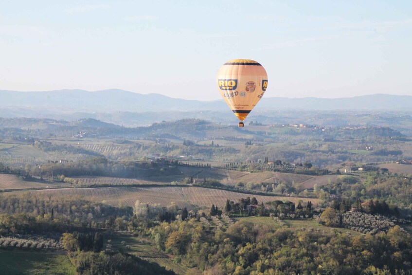 Picture 7 for Activity Siena: Balloon Flight Over Tuscany with a Glass of Wine