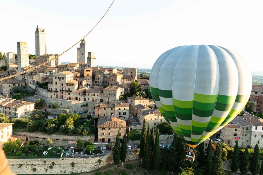 Picture 8 for Activity Siena: Balloon Flight Over Tuscany with a Glass of Wine