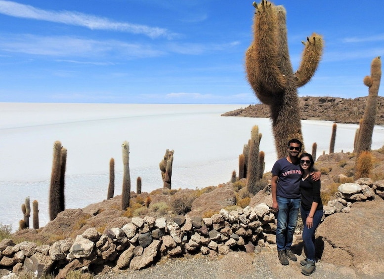 Picture 9 for Activity From Uyuni: Red Lagoon & Uyuni Salt Flats 3-Day Guided Tour