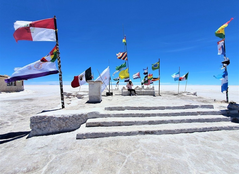 Picture 7 for Activity From Uyuni: Red Lagoon & Uyuni Salt Flats 3-Day Guided Tour