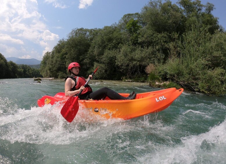 Picture 2 for Activity From Bled: Sava Dolinka River Kayaking Tour with Transfer