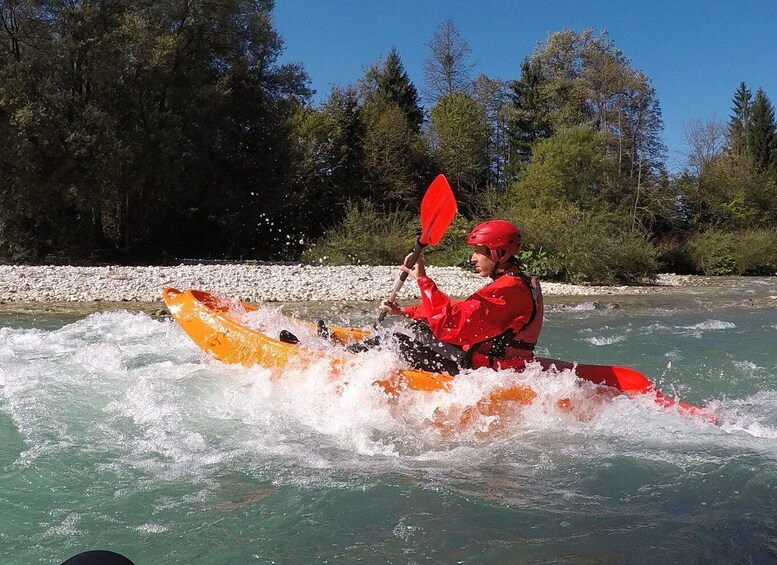 Picture 1 for Activity From Bled: Sava Dolinka River Kayaking Tour with Transfer