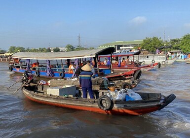 Ho-Chi-Minh-Stadt: 2-tägige Gruppentour zum Mekong-Delta und zum schwimmend...