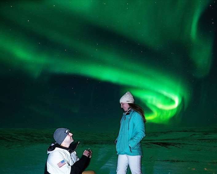 Picture 2 for Activity From Reykjavik: Northern Lights Guided Tour with Photos