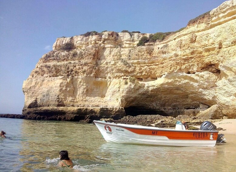 Picture 3 for Activity Armação de Pêra: Benagil and 10 Best Caves Guided Boat Tour