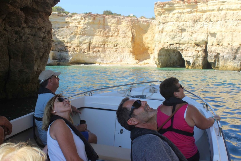 Picture 4 for Activity Armação de Pêra: Benagil and 10 Best Caves Guided Boat Tour