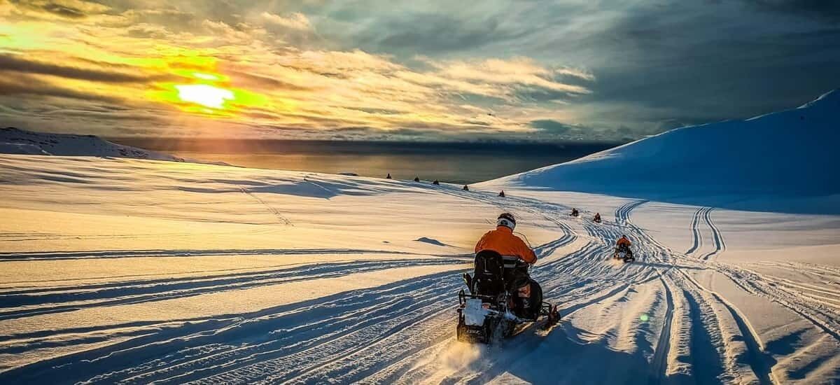 Snowmobiling on Eyjafjallajökull – The Summit of Adventure