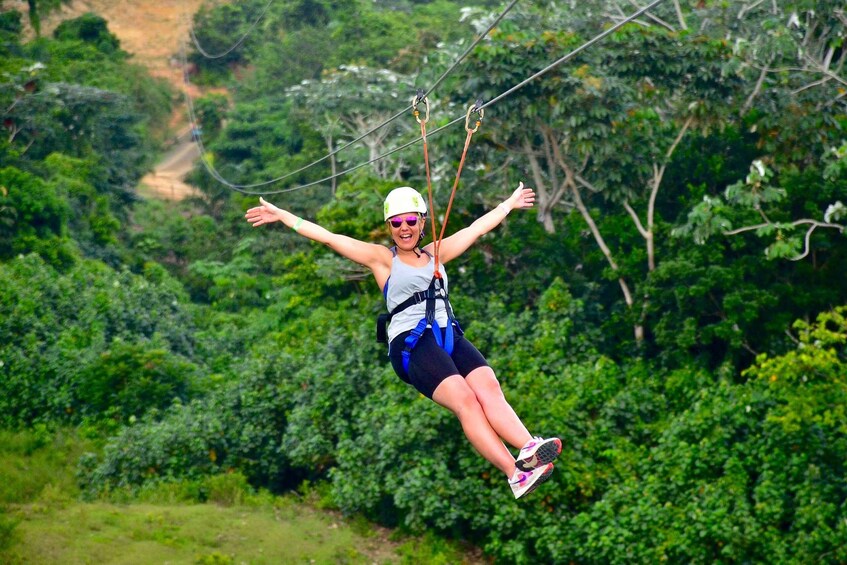 Picture 12 for Activity Punta Cana: Zipline, Chairlift, Buggy & Horse Ride Adventure