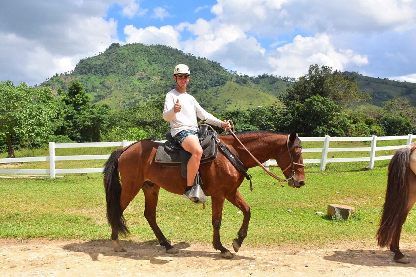 Picture 10 for Activity Punta Cana: Zipline, Chairlift, Buggy & Horse Ride Adventure