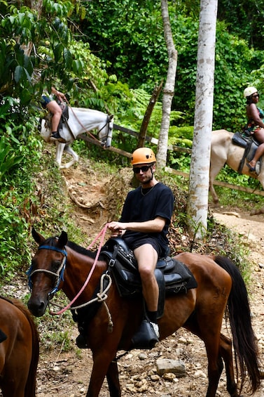 Picture 6 for Activity Punta Cana: Zipline, Chairlift, Buggy & Horse Ride Adventure