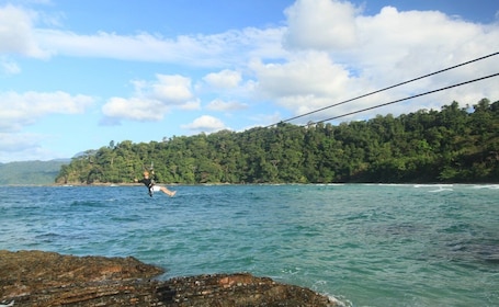 Puerto Princesa : Rivière souterraine, tyrolienne, excursion en bateau à au...